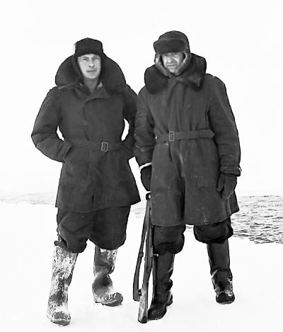 Б. Овечкин и В. Санин. 1967 год